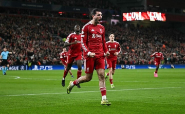 Bajnokok Ligája - Szoboszlai góllal járult hozzá a Liverpool továbbjutásához